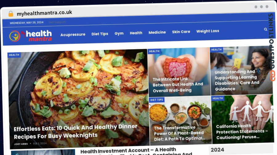 Publish Guest Post on myhealthmantra.co.uk