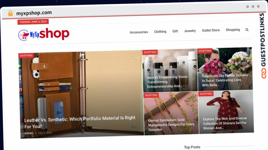 Publish Guest Post on myxpshop.com