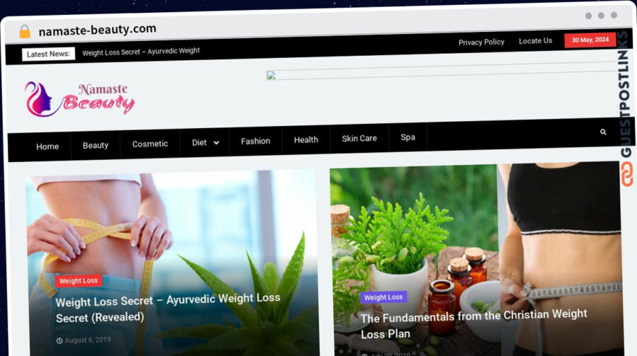 Publish Guest Post on namaste-beauty.com