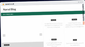 Publish Guest Post on narod.co.uk
