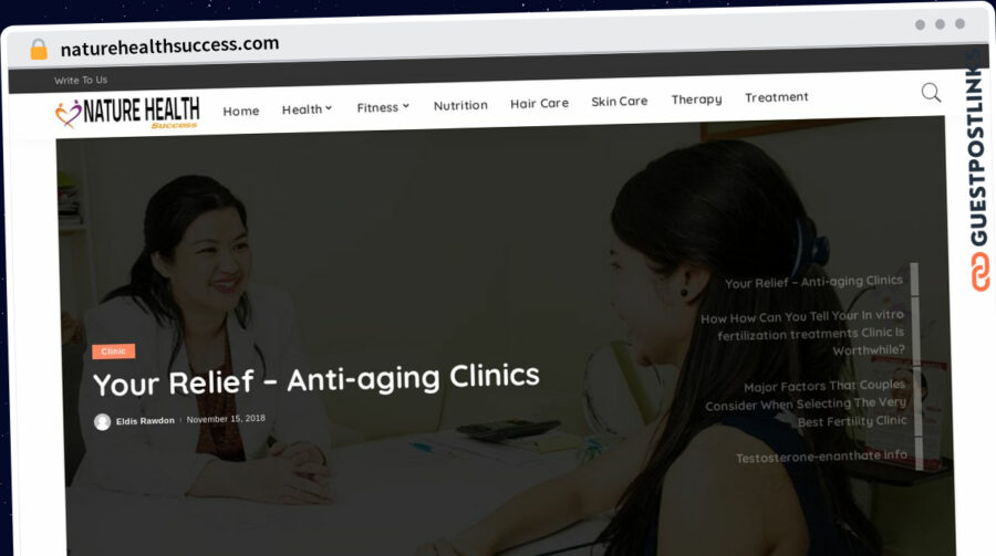 Publish Guest Post on naturehealthsuccess.com