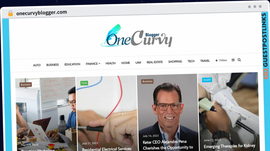 Publish Guest Post on onecurvyblogger.com