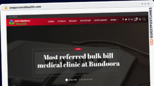 Publish Guest Post on onepersonalhealth.com