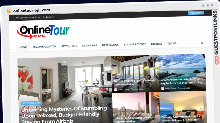Publish Guest Post on onlinetour-epl.com
