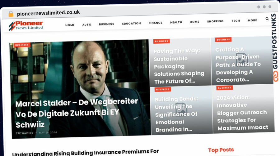 Publish Guest Post on pioneernewslimited.co.uk