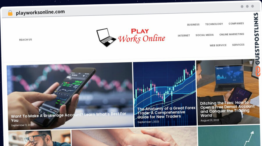 Publish Guest Post on playworksonline.com