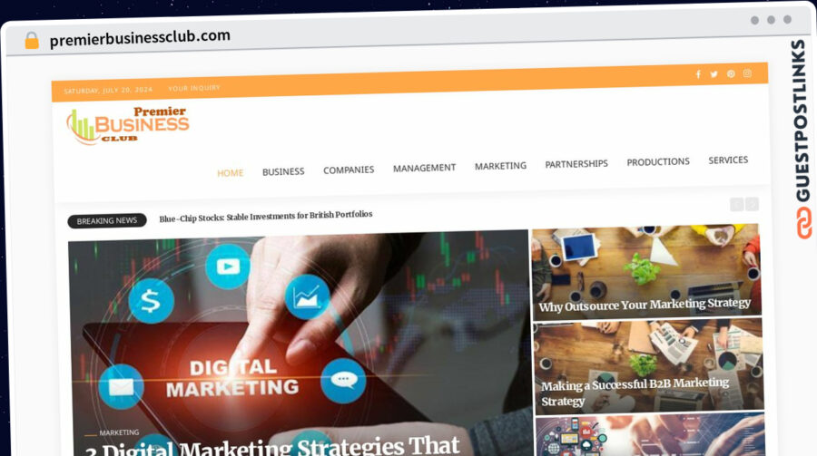 Publish Guest Post on premierbusinessclub.com
