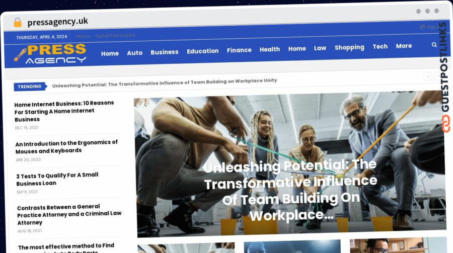 Publish Guest Post on pressagency.uk