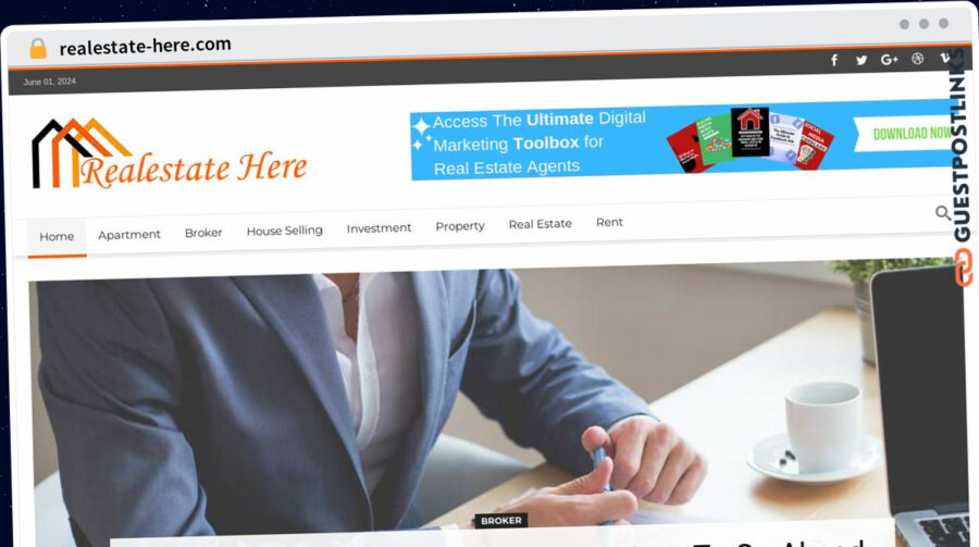 Publish Guest Post on realestate-here.com