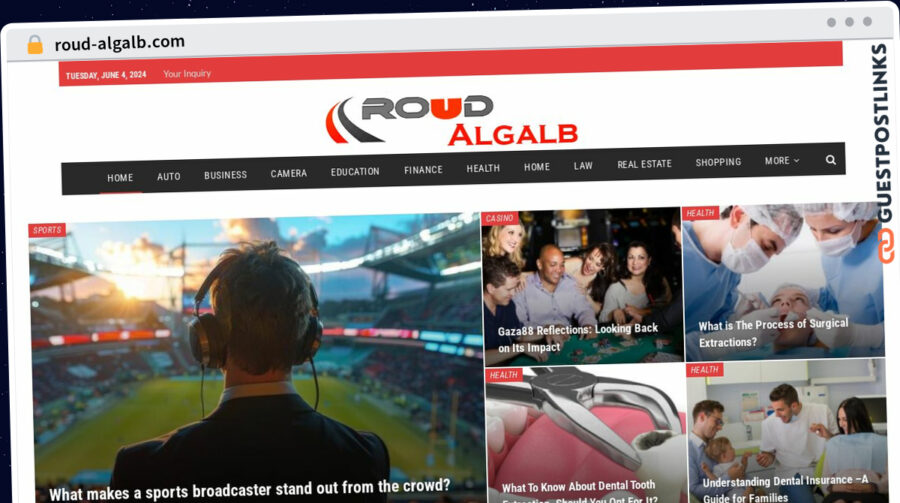 Publish Guest Post on roud-algalb.com