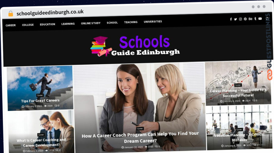 Publish Guest Post on schoolguideedinburgh.co.uk