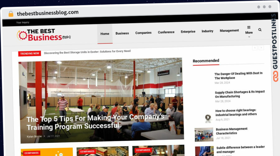 Publish Guest Post on thebestbusinessblog.com