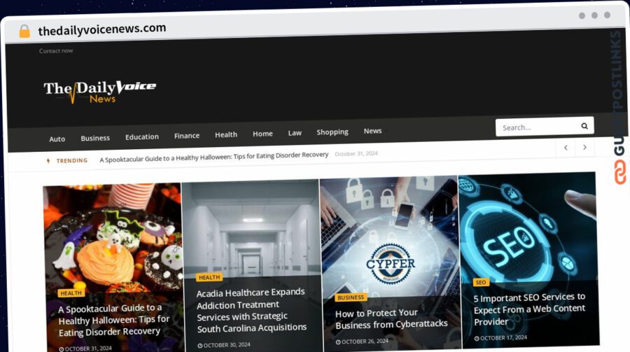 Publish Guest Post on thedailyvoicenews.com