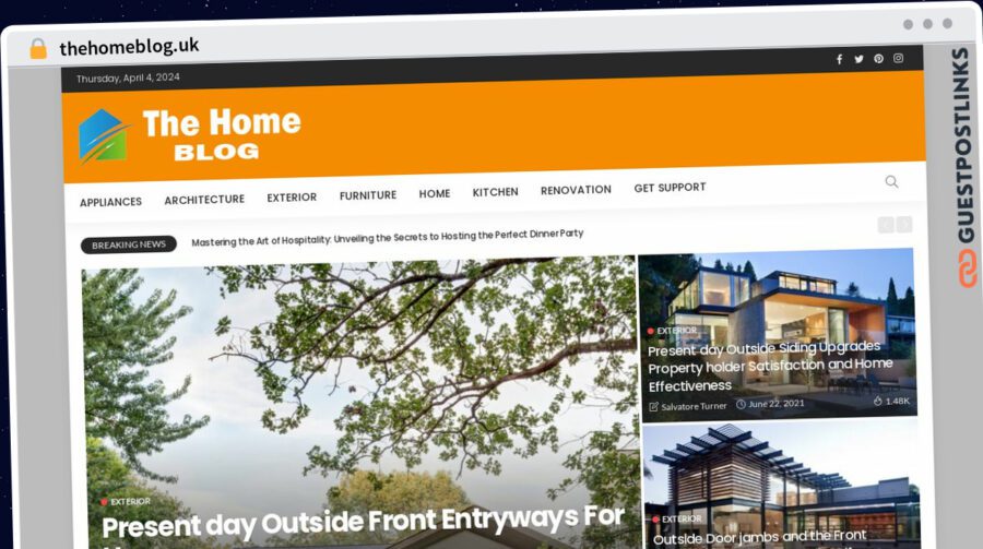 Publish Guest Post on thehomeblog.uk
