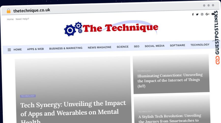 Publish Guest Post on thetechnique.co.uk