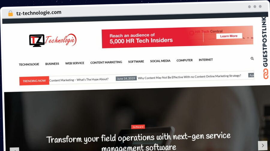 Publish Guest Post on tz-technologie.com