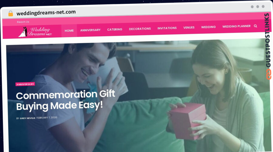 Publish Guest Post on weddingdreams-net.com