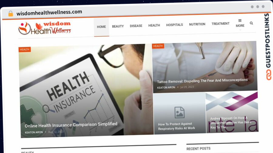 Publish Guest Post on wisdomhealthwellness.com