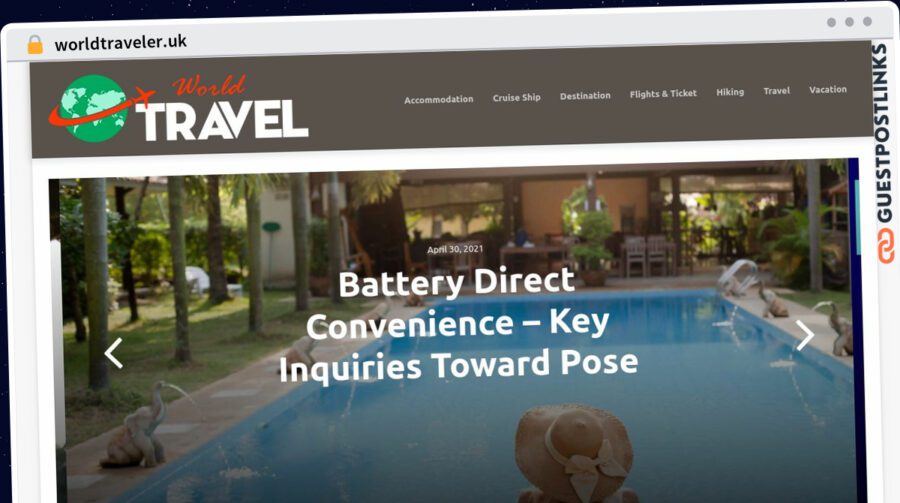 Publish Guest Post on worldtraveler.uk