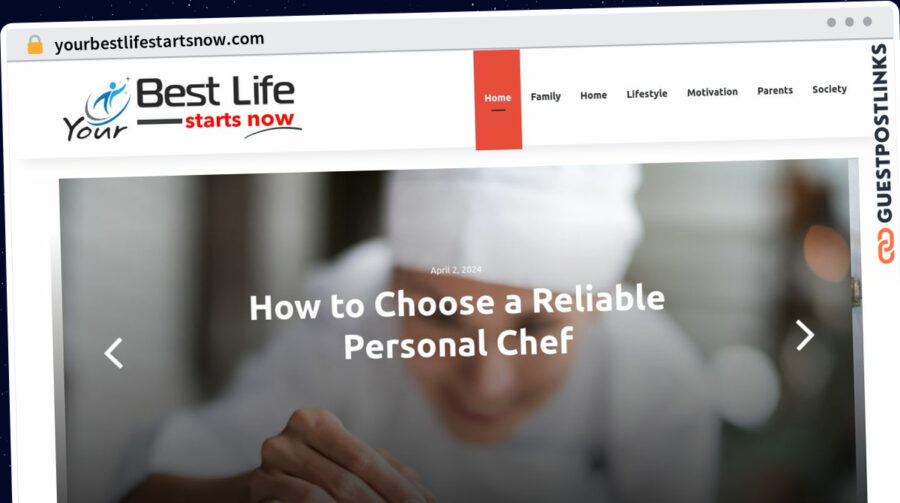 Publish Guest Post on yourbestlifestartsnow.com