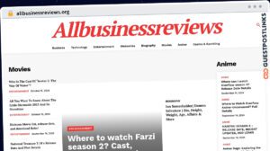 Publish Guest Post on allbusinessreviews.org