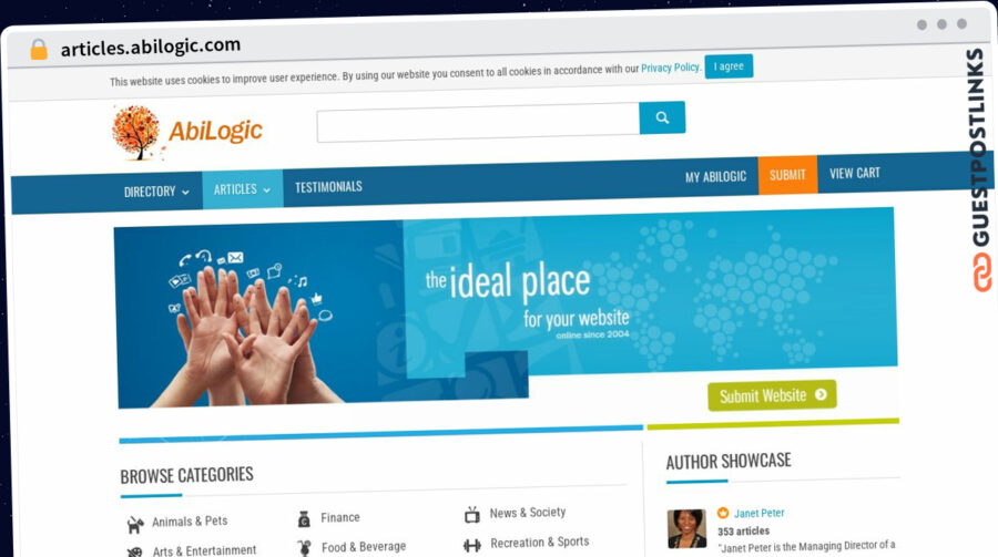 Publish Guest Post on articles.abilogic.com