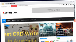 Publish Guest Post on articlesoup.com