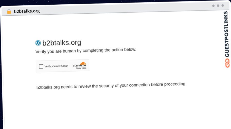 Publish Guest Post on b2btalks.org
