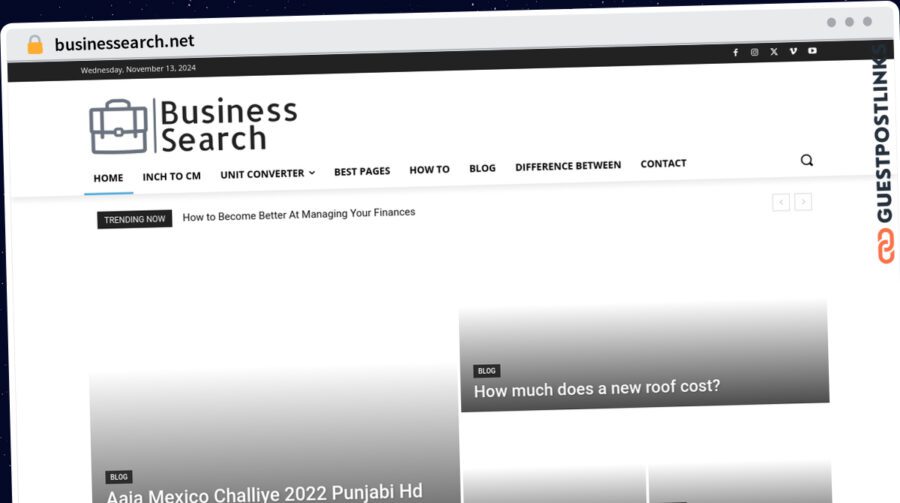 Publish Guest Post on businessearch.net