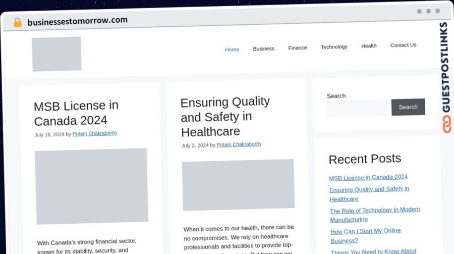 Publish Guest Post on businessestomorrow.com