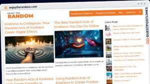 Publish Guest Post on enjoytherandom.com