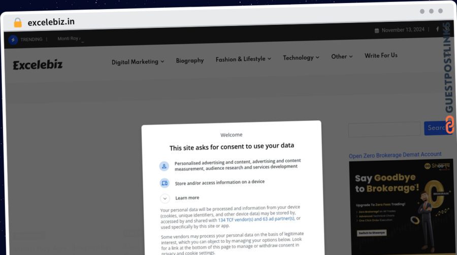 Publish Guest Post on excelebiz.in