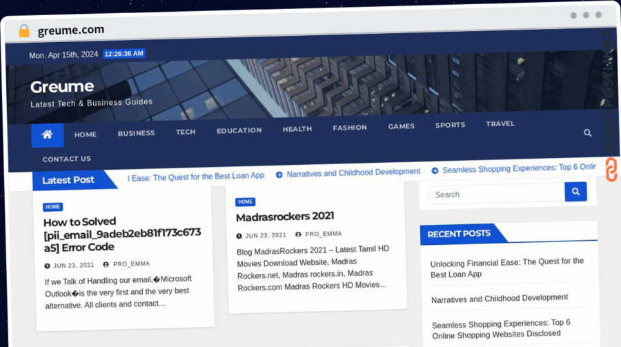 Publish Guest Post on greume.com
