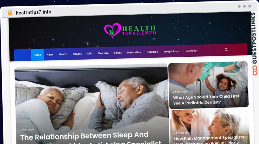Publish Guest Post on healthtips7.info