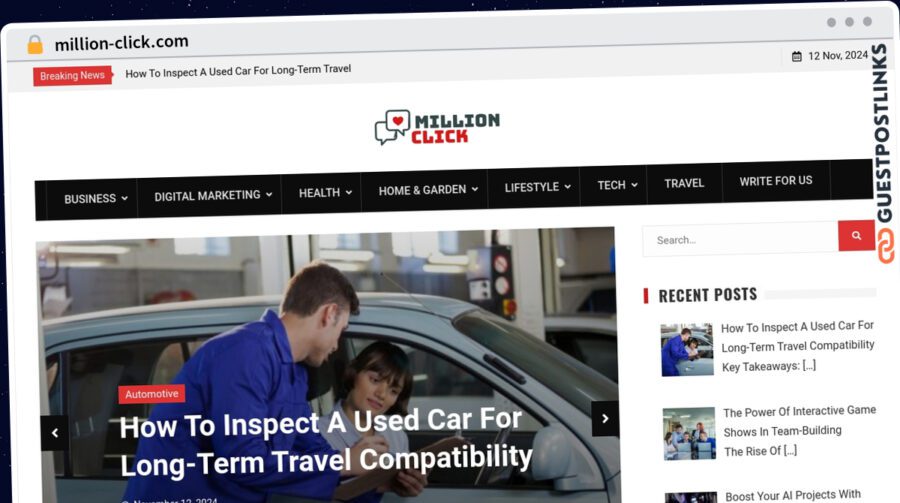 Publish Guest Post on million-click.com