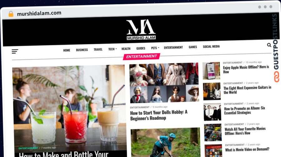Publish Guest Post on murshidalam.com