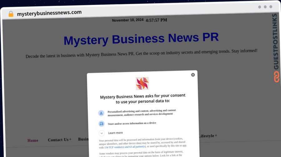 Publish Guest Post on mysterybusinessnews.com