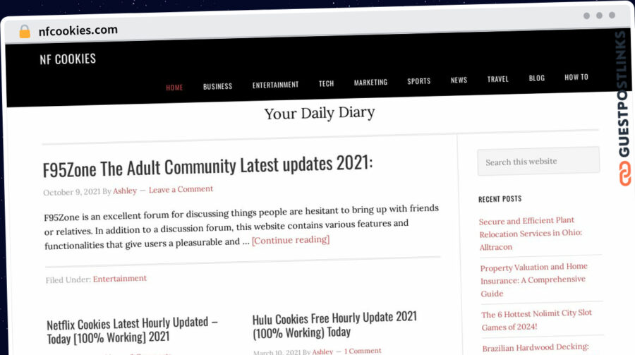 Publish Guest Post on nfcookies.com