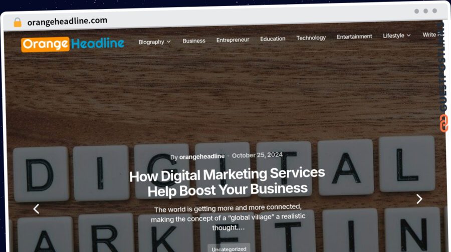 Publish Guest Post on orangeheadline.com