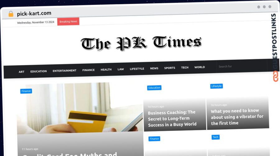 Publish Guest Post on pick-kart.com