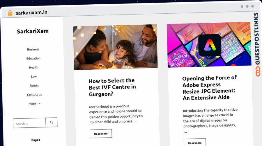 Publish Guest Post on sarkarixam.in