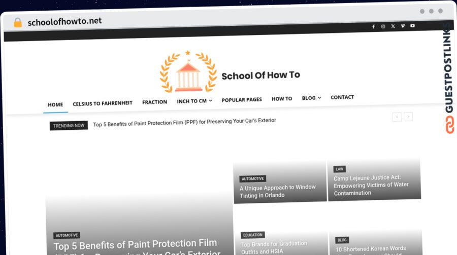 Publish Guest Post on schoolofhowto.net