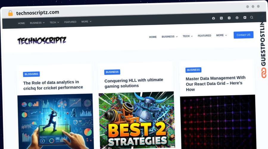 Publish Guest Post on technoscriptz.com