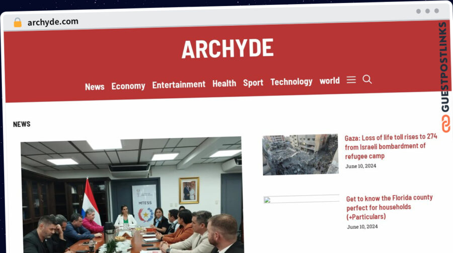 Publish Guest Post on archyde.com