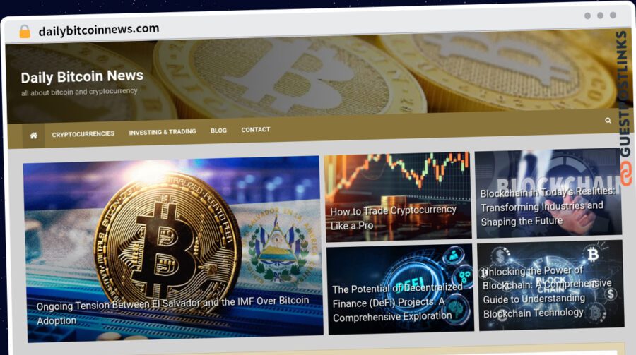 Publish Guest Post on dailybitcoinnews.com