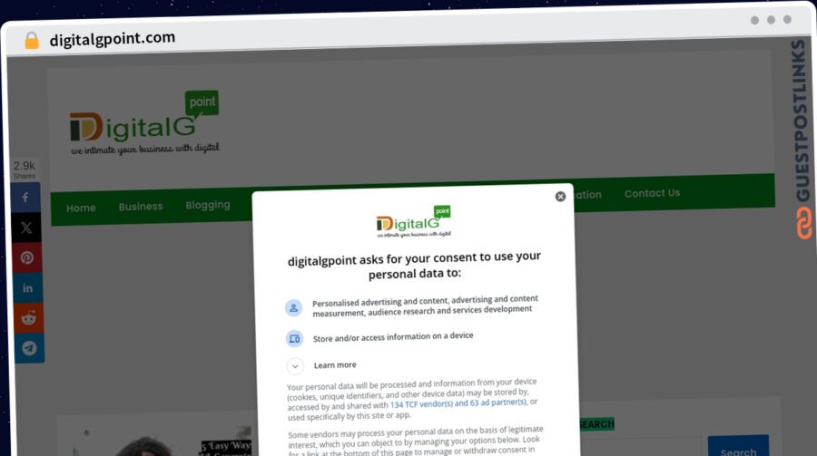 Publish Guest Post on digitalgpoint.com