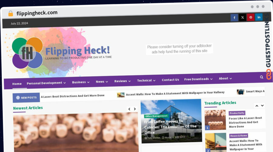Publish Guest Post on flippingheck.com