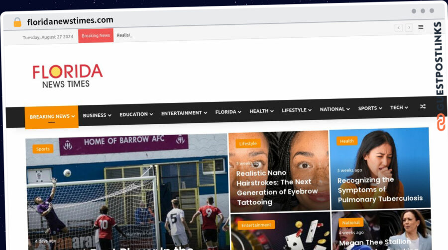 Publish Guest Post on floridanewstimes.com