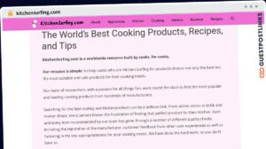 Publish Guest Post on kitchensurfing.com