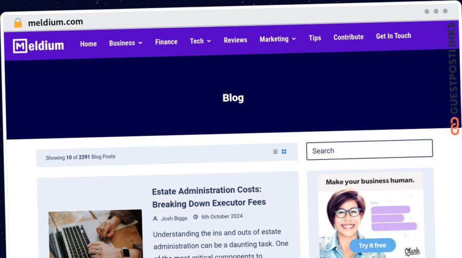 Publish Guest Post on meldium.com